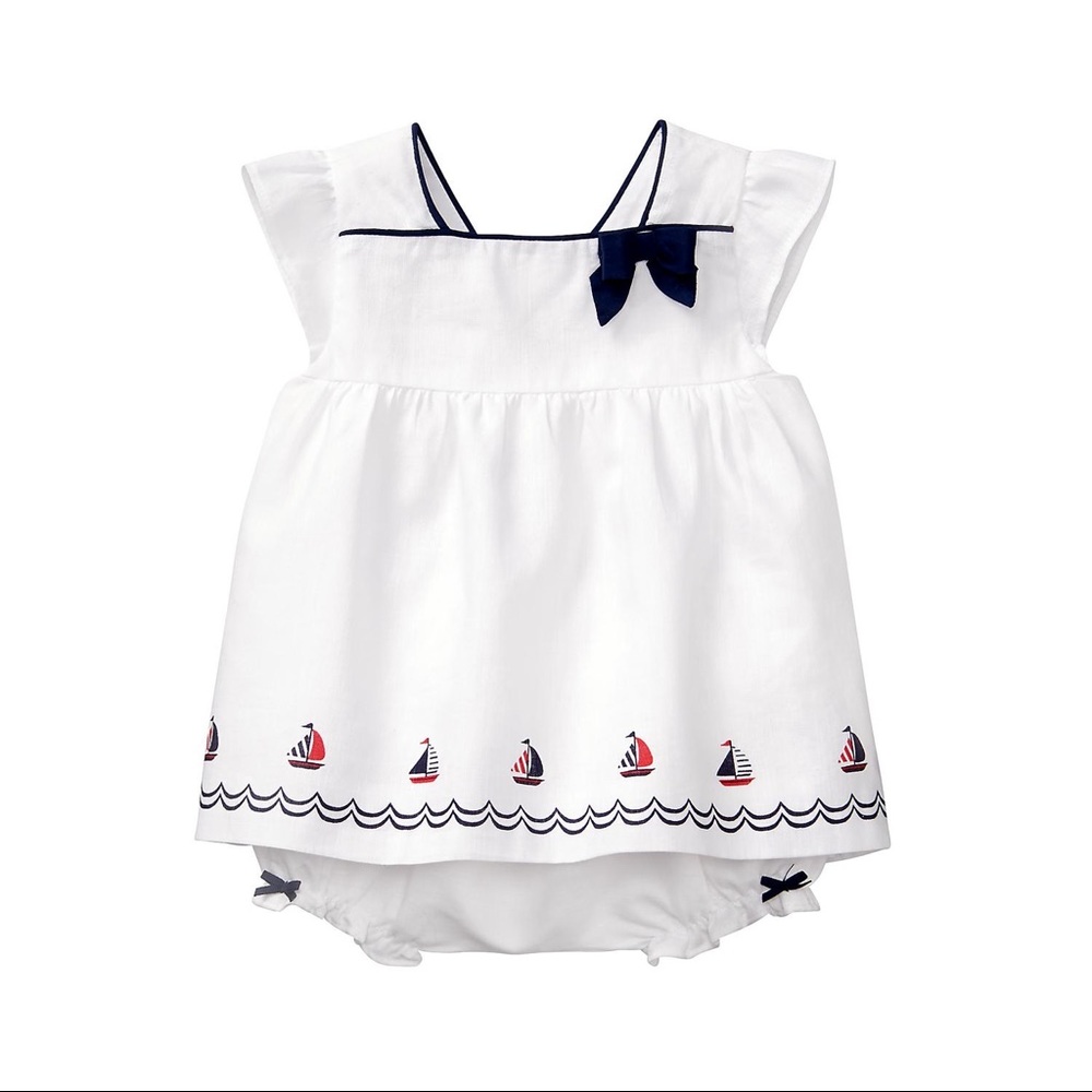 Janie and Jack Sailboat border set